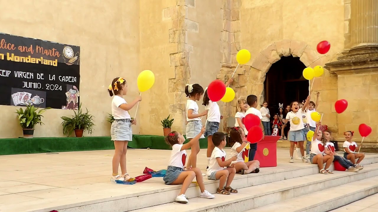 BAILES Fin de curso 2024 EL PAÍS DE LAS MARAVILLAS