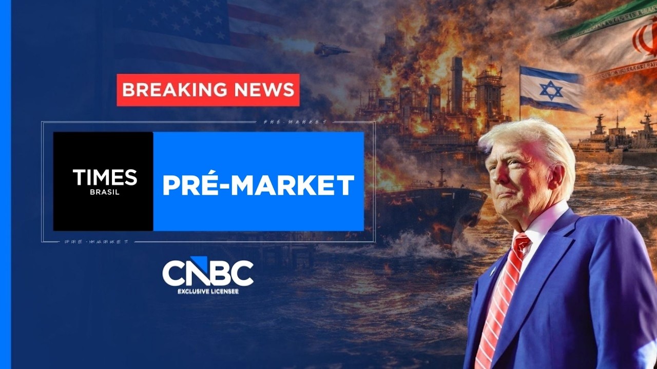 🔴 BREAKING NEWS: TRUMP PEDE NAVIOS DE GUERRA EM ORMUZ | PRÉ-MARKET - 16/03/2026