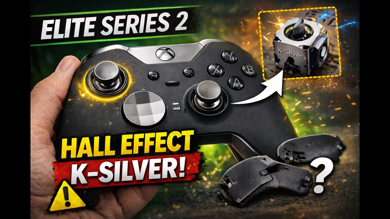 ANALÓGICOS TMR K-SILVER CONTROLE ELITE SERIES 2 E DICAS DE PEÇAS O CONTROLE