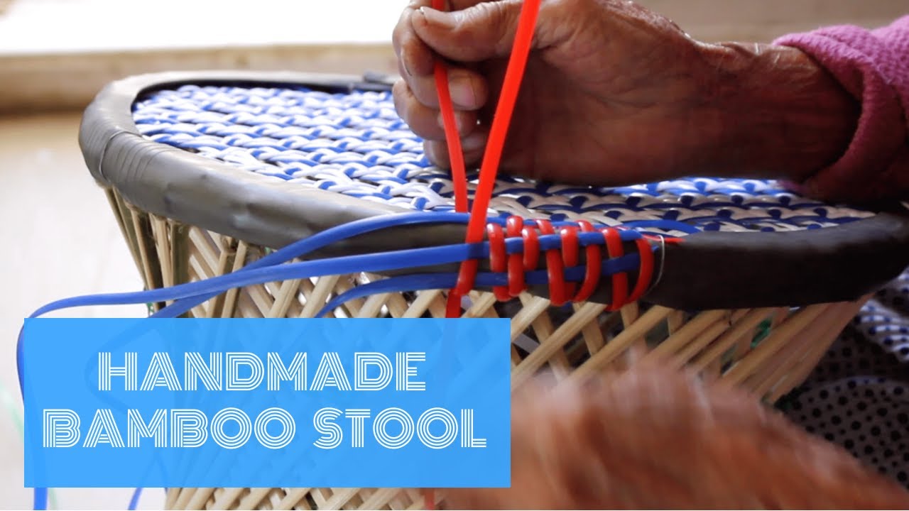 Handmade Bamboo stool