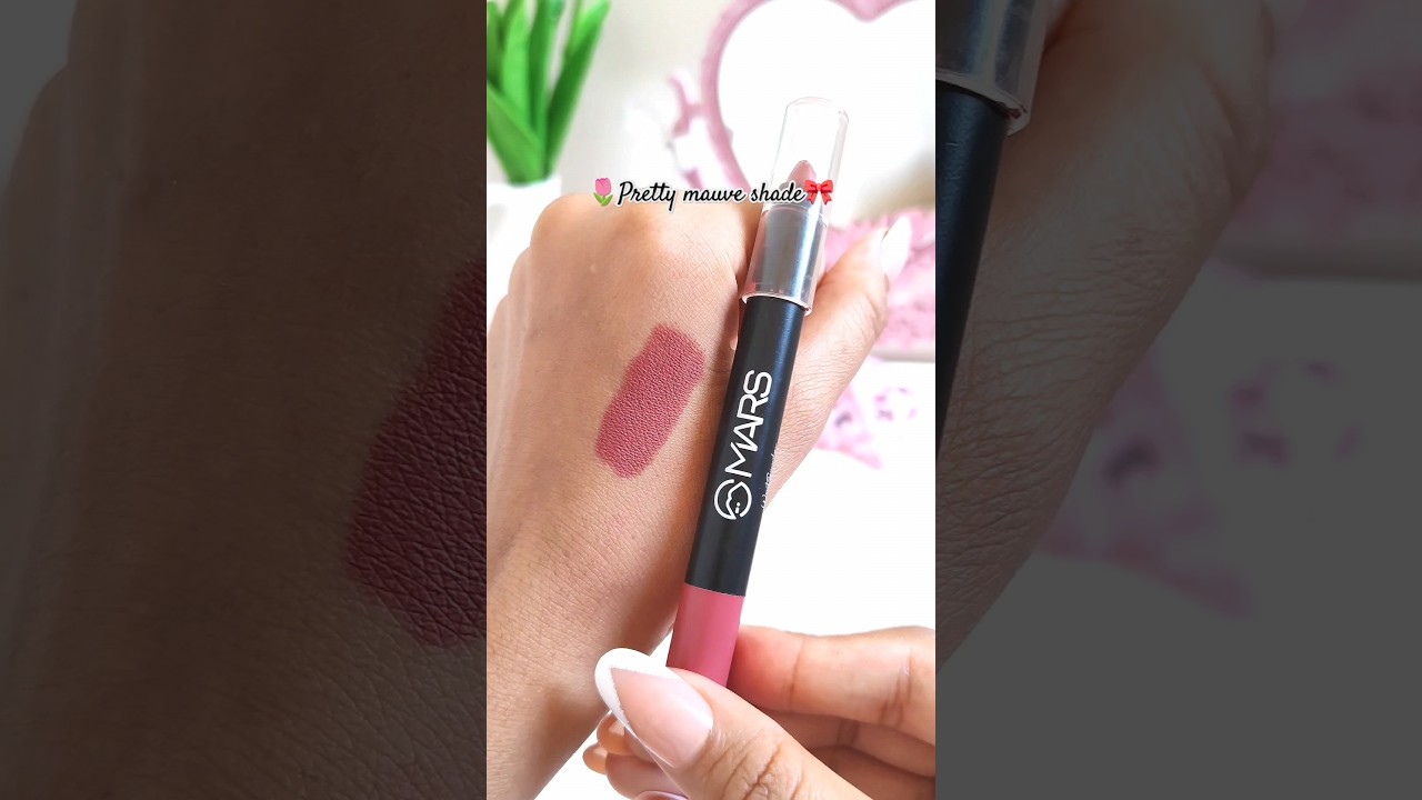 Must have nude pink shade🎀 MARS Long Lasting Crayon Lipsticks #shorts