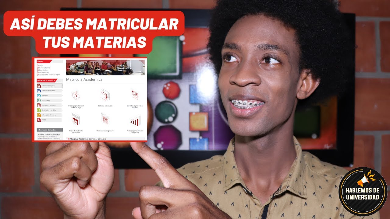 ¿Cómo matricular Las asignaturas Univallematerias?