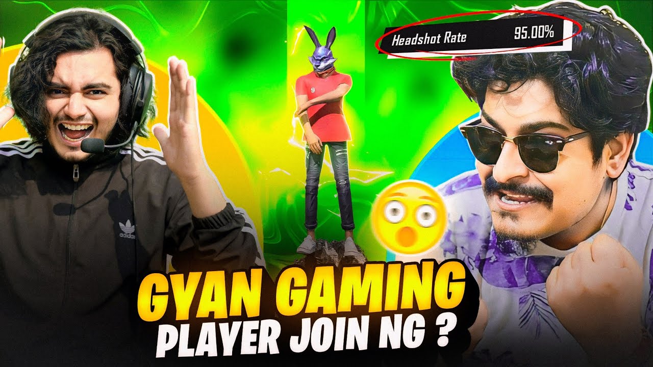 Finally 😱 Gyan Gaming No.1 Freestyle Player🌪with 95% Headshot Rate  📈 Join NG Guild ?🔥