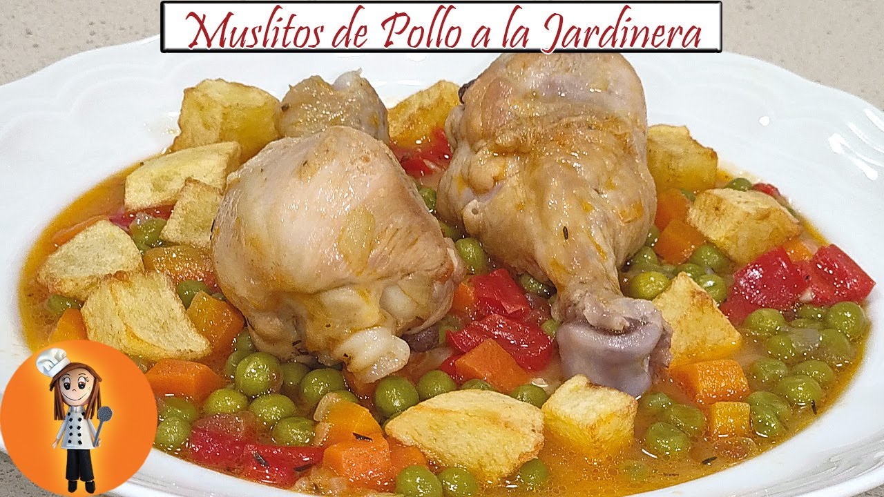 Muslitos de Pollo a la Jardinera | Receta de Cocina en Familia