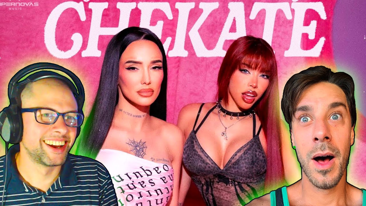 🇦🇷 Reaccionando SIN saber: CHEKATE [Yeri Mua, La Joaqui & Gusty DJ] 💥🤣 Video Oficial