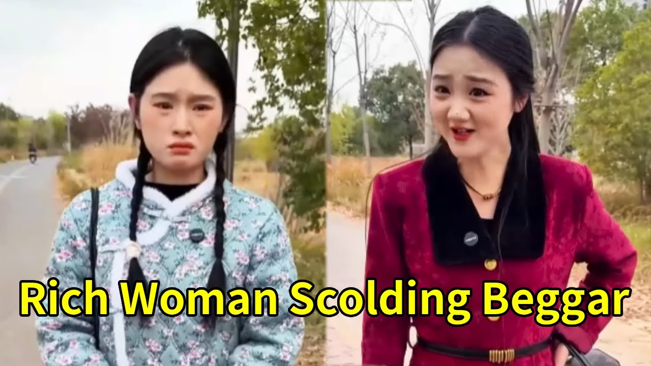 A Girl Accidentally Bumped Into An Arrogant Girl While Picking Up Discarded Bottles！ 