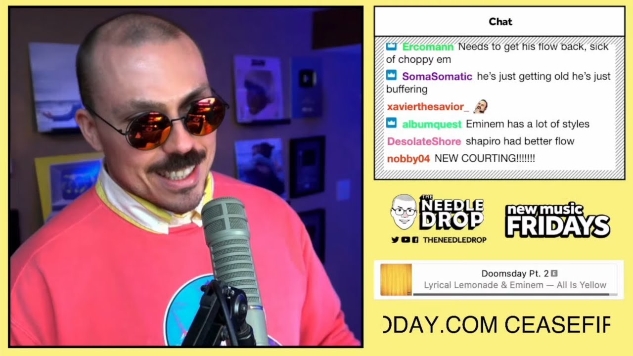 fantano reacts to lyrical lemonade & eminem - 