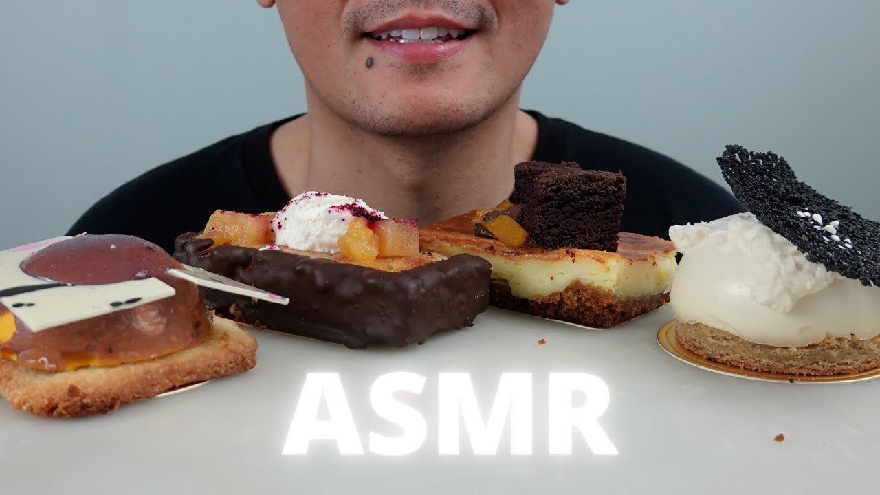 ASMR | Curry Cheesecake + Upside Down Pineapple Cake | The Hangry Mole