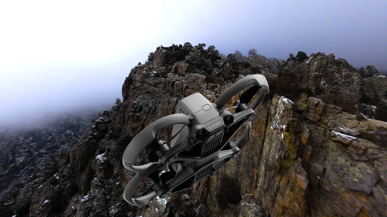 Dancing In The 10° Mountain Fog // DJI Avata 2