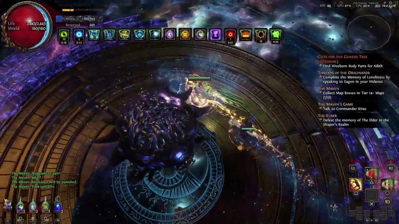 【PoE1】VS The Maven【Phrecia0.2】