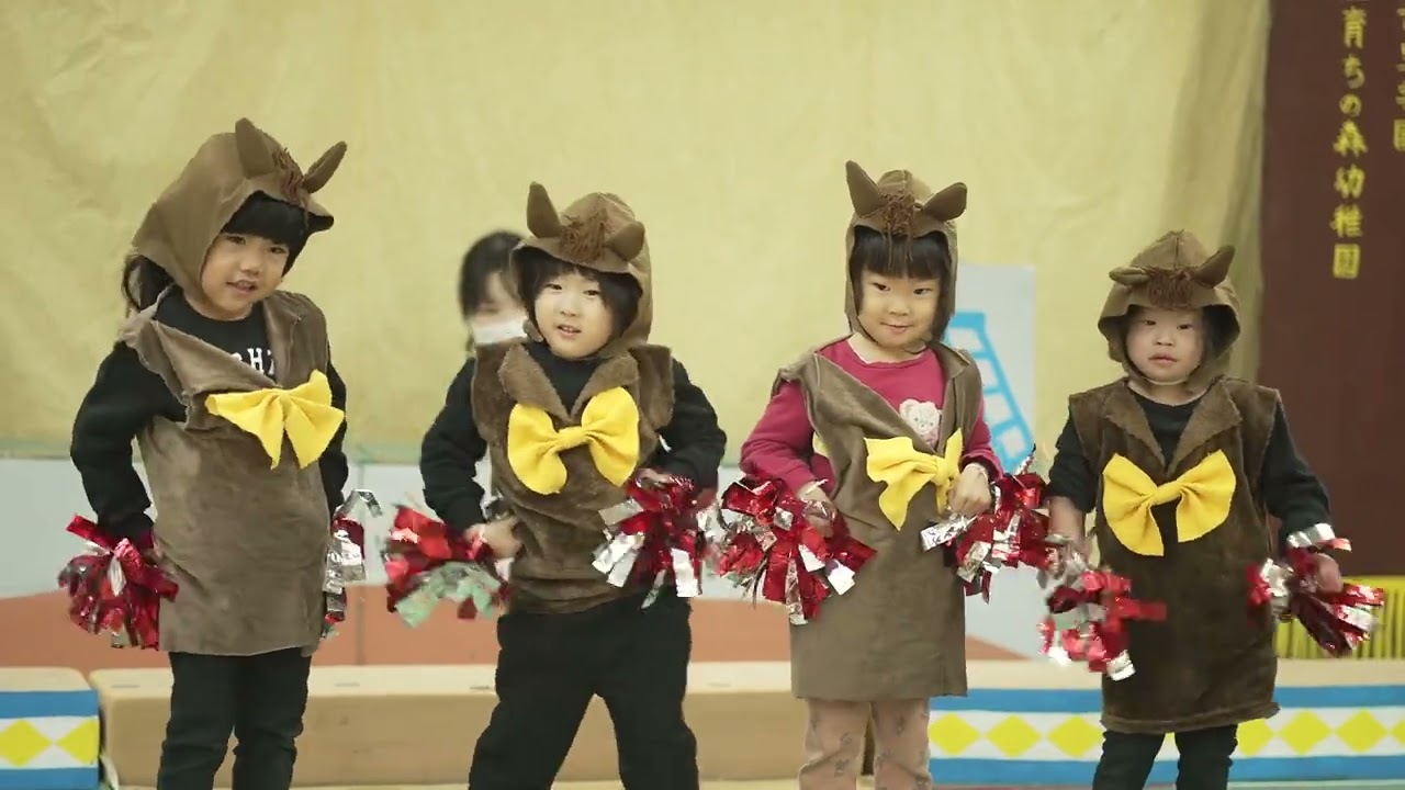 大古里育ちの森幼稚園 発表会リハーサル～年少組～