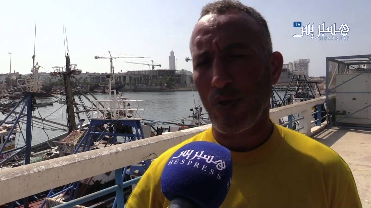 داخل ميناء الدار البيضاء