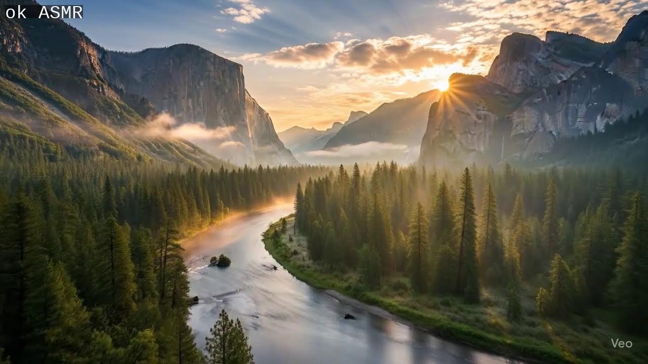 4K ASMR Birds & River | Hypnotic Forest Soundscape | Seamless 4K Loop
