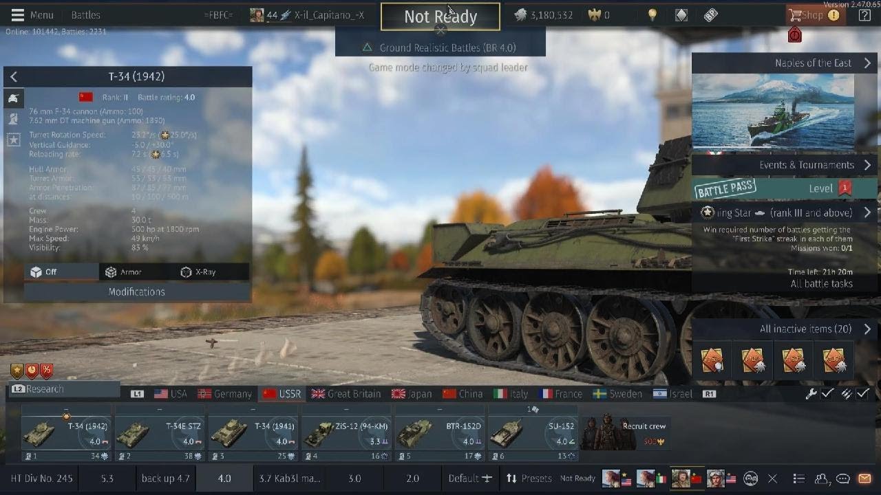 War Thunder: GG pierro