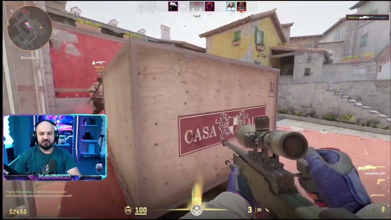 maherco CSGO2 ماهركو كونتر سترايك و متعة اللعب بالتحديت الجديد🔥🤯 تكريتي يتحسن😱