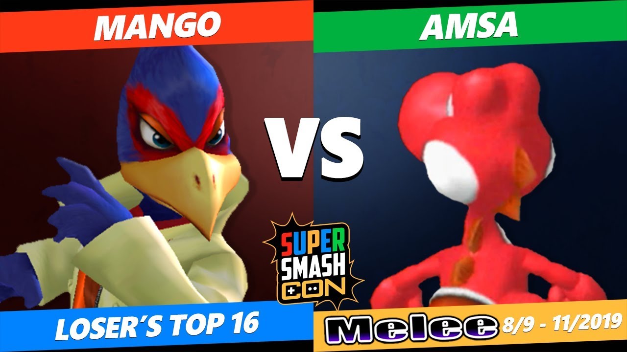 SSC 2019 SSBM - C9 Mango (Falco) VS RB CJE VGBC aMSa (Yoshi) Smash Melee Loser's Top 16