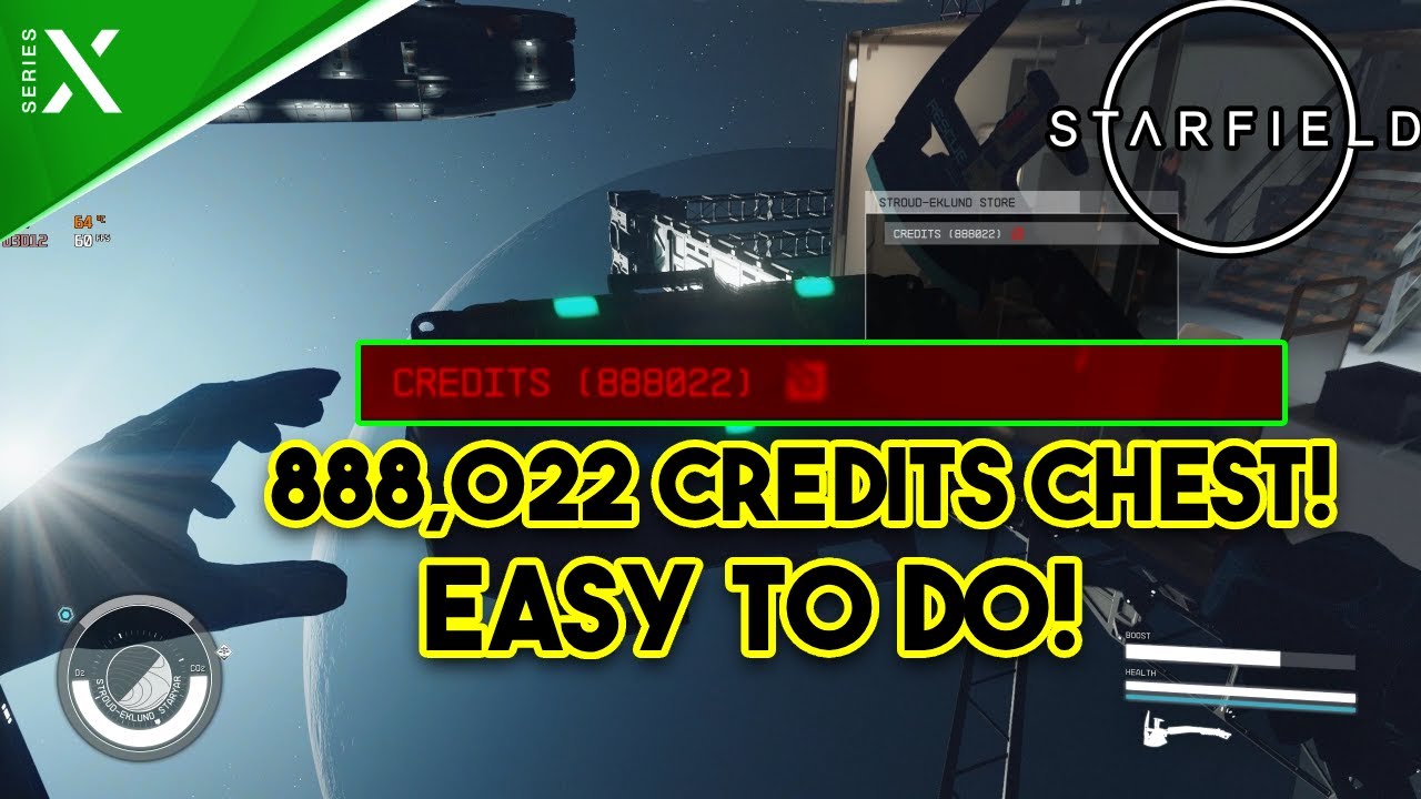 Starfield Money Glitch - Easy 160.000 Credit Chest (NEW LOCATION)