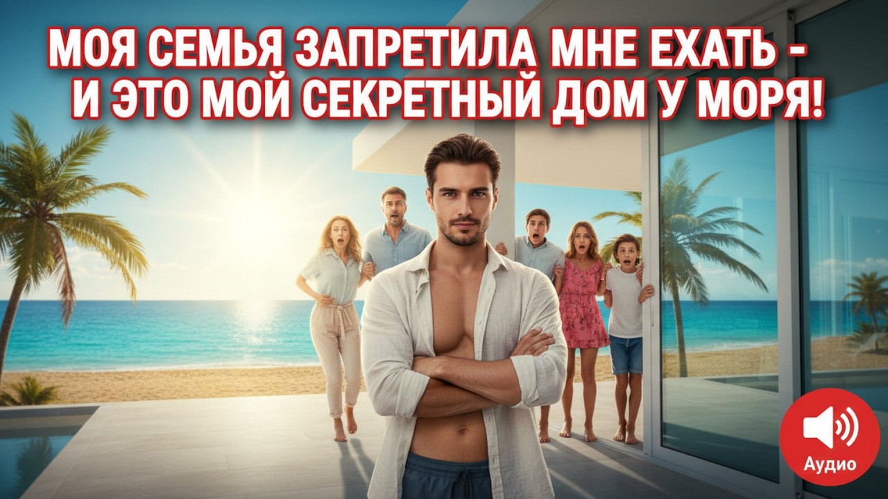 Семья запретила мне ехать на сбор — и они вошли в мой тайный дом на море