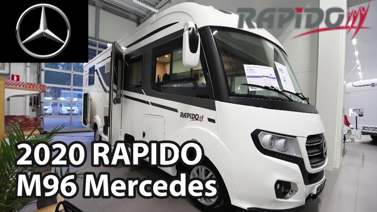 RAPIDO M96 Mercedes 2020 Motorhome 7,54