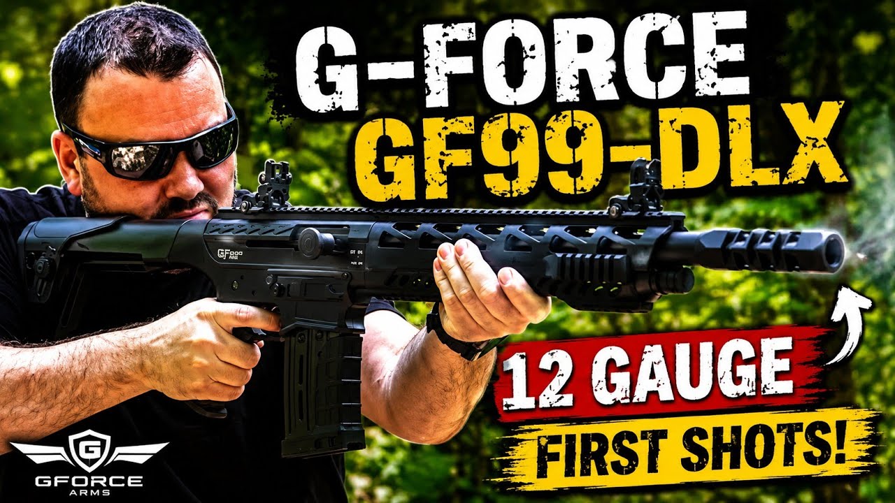 Ружье G-Force GF99-DLX 12 калибра | Первые выстрелы