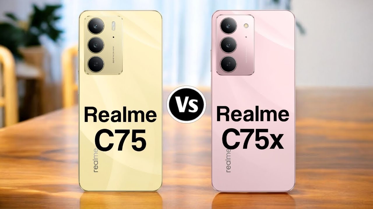 Realme C75 Vs Realme C75x