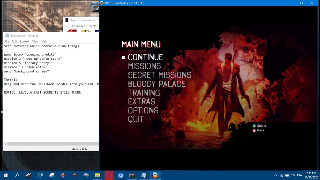 DmC Devil May Cry mod - Skip unwanted cutscenes
