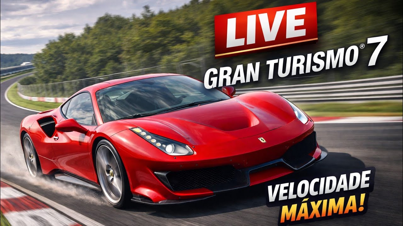 Gran Turismo 7 LIVE: Dominando As Pistas Ao Vivo #granturismo7 #granturismo