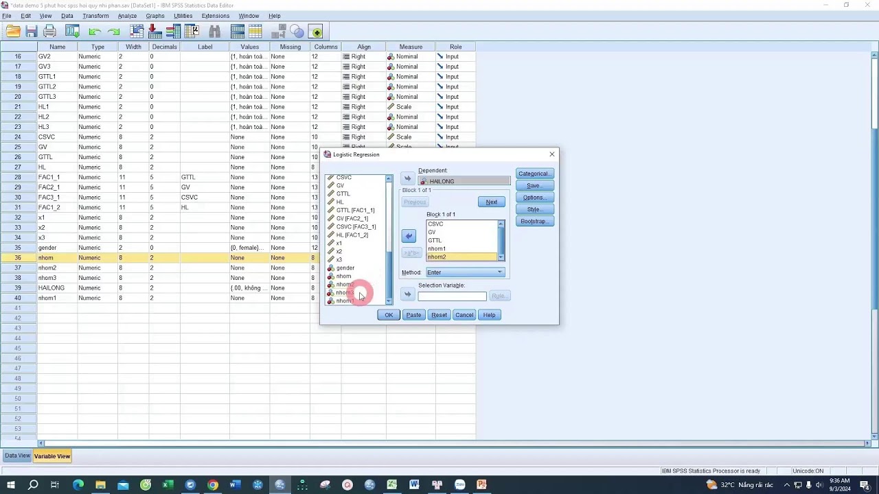 Duy nhất 1 video SPSS nhưng 80% các bạn có thể làm full bài A-Z mà chỉ cần xem nó. Link ở phần mô tả