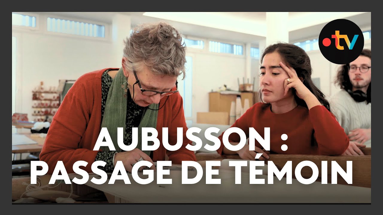 L'art du tissage, né il y a six siècles en Creuse, se transmet toujours à Aubusson