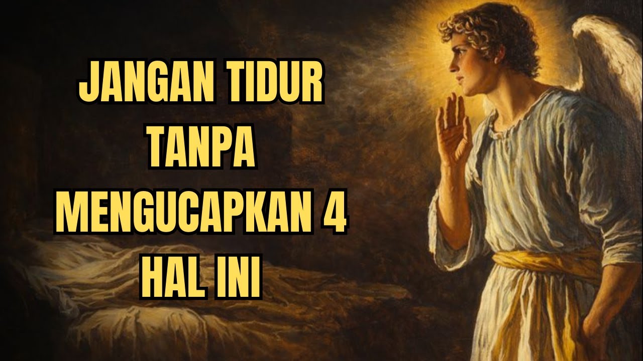 JANGAN Tidur Tanpa Mengucapkan 4 Hal Ini kepada Roh Kudus | Hikmat Alkitab