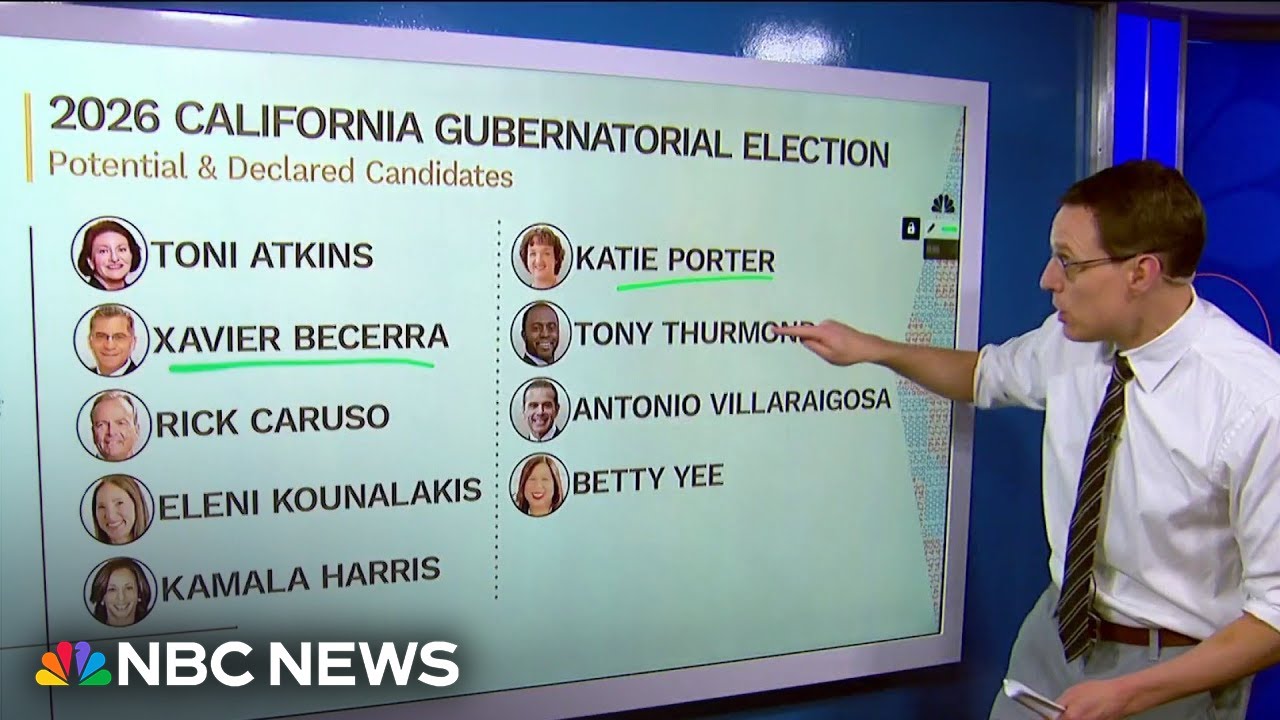 Kornacki: Kamala Harris could face 'hiccups' if she enters California gubernatorial race