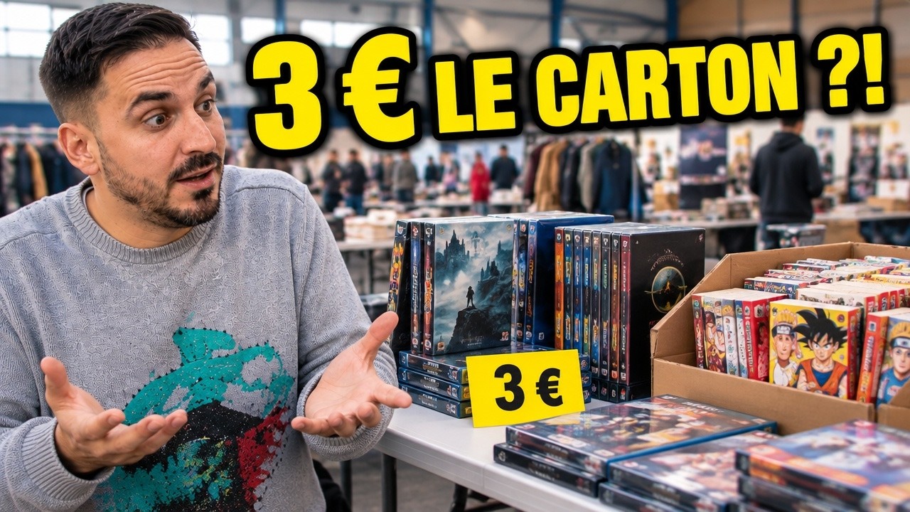 VIDE-GRENIER XXL : JE FILME TOUS MES ACHATS ! PAS DE BLALA !