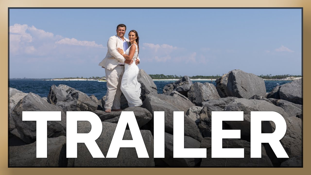 Wedding Trailer in Panama City Beach, FL | Kacie + Beau | Destination Wedding Videography