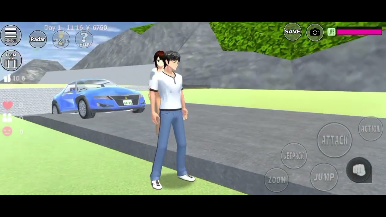 Yuki jalan bareng sakuraaaaaaa