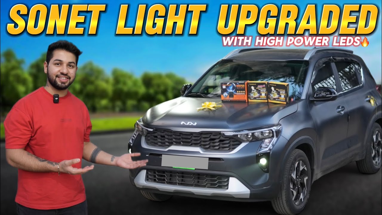 KIA SONET BEST LIGHTING SETUP | KIA SONET ACCESSORIES 
