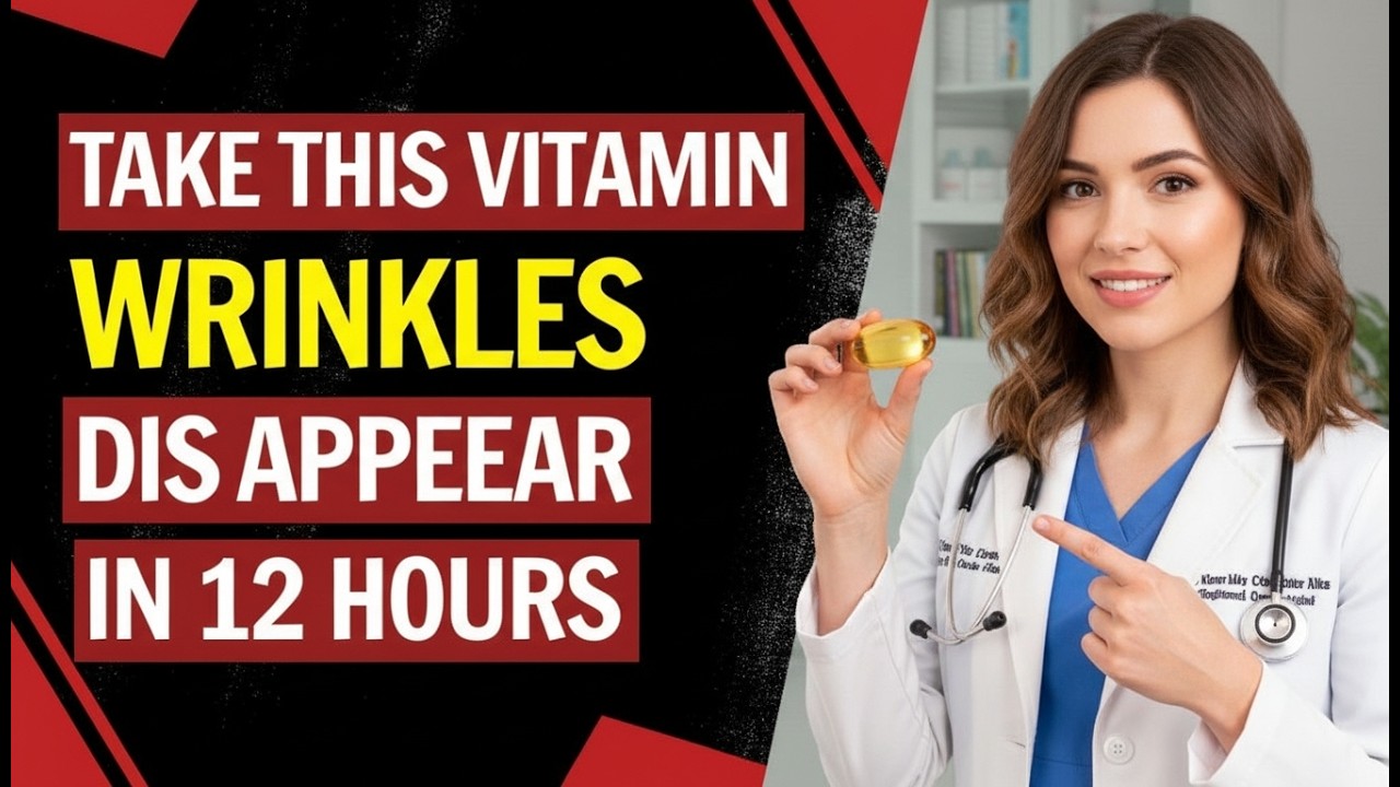 Doctor Explains: Wrinkles Keep Appearing Because Your Body Is Starving for These 3 Specific Vitamins