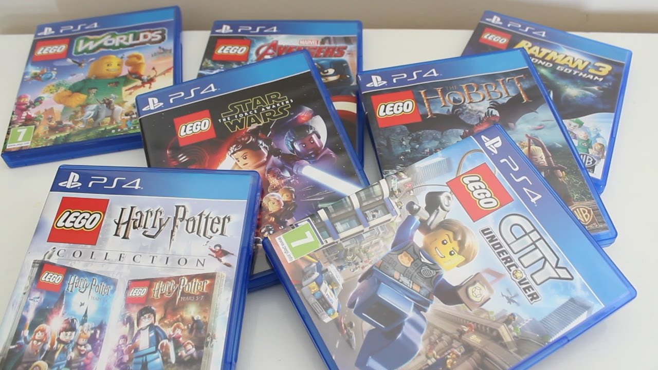 My PS4 LEGO Game Collection