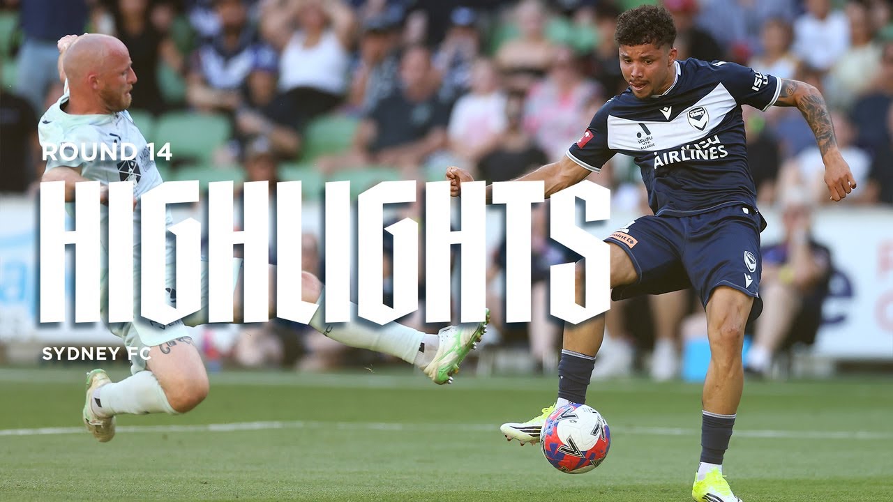 Melbourne Victory v Sydney FC - Shark Highlights | Isuzu UTE A-League 2025-26 | Round 14