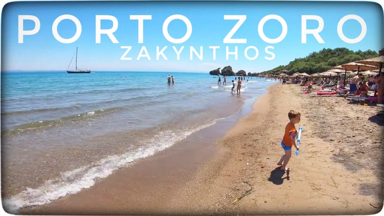 Porto Zoro Beach, Zakynthos, Greece 🇬🇷 Grecja