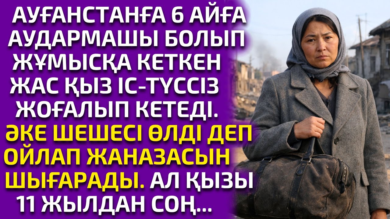 АУҒАНСТАНҒА 6 АЙҒА АУДАРМАШЫ БОЛЫП ЖҰМЫСҚА КЕТКЕН ЖАС ҚЫЗ ІС ТҮССІЗ ЖОҒАЛЫП КЕТЕДІ. БІР КҮНІ...