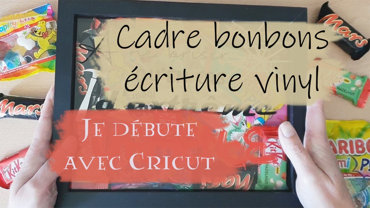 CADEAU SYMPA - DÉCO CADRE EN VINYL | JE DÉBUTE AVEC CRICUT