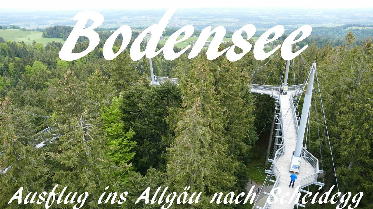 Bodensee: Toller Ausflug ins Allgäu nach Scheidegg mit Skywalk und Wasserfällen