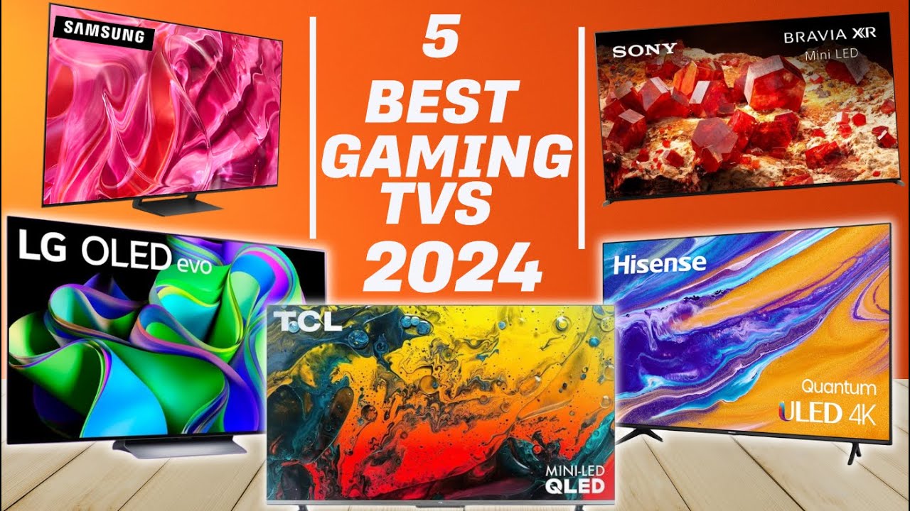 5 Best Gaming TVs 2024! -  (Watch Before You Buy)