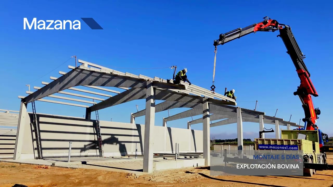 Complejo explotación bovina | Prefabricados Mazana