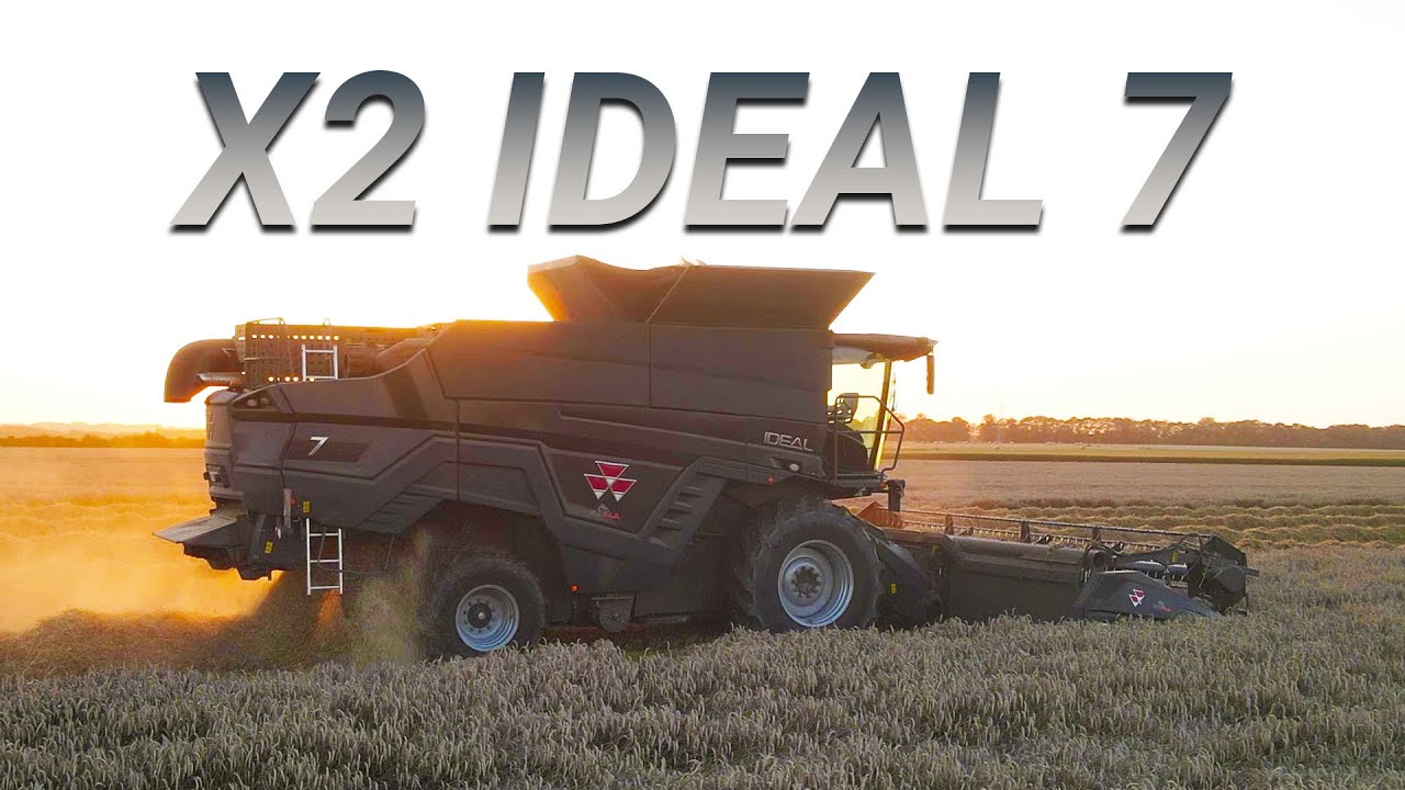 ☀️MOISSON sous coucher de SOLEIL | x2 MF IDEAL 7 ⚫