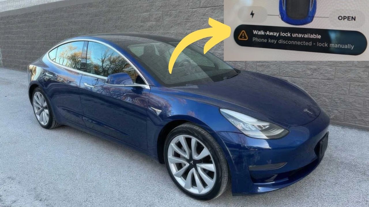 «Телефонный ключ отсоединился» в Tesla: причины