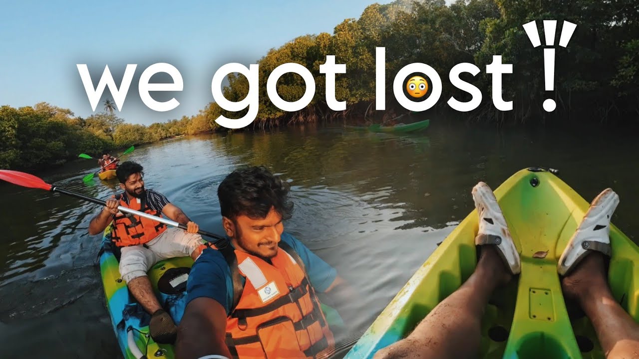 Kayakingல Lost ஆயிட்டோம் 😲 | Malvan Kayaking Experience | Tamil Vlog 
