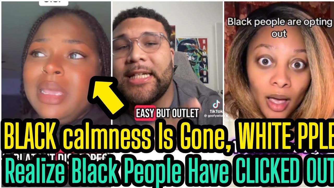 BLACK calmness Is Gone, WHITE PPLE Realize Black People Have CLICKED OUT