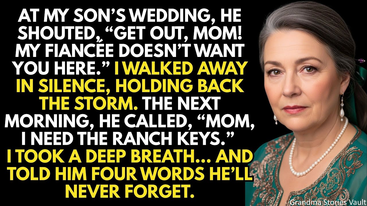 My Son Threw Me Out of His Wedding for His Bride — But What I Said Next Silenced Everyone
