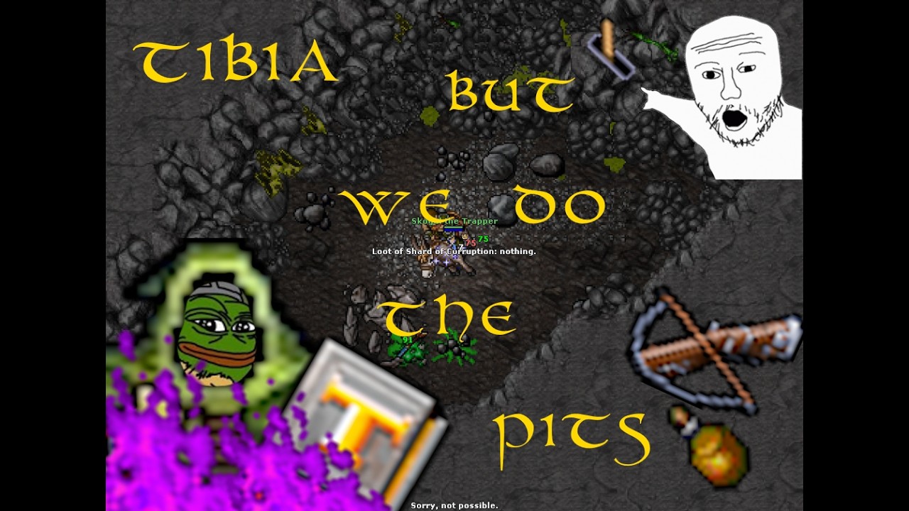 Tibia Ironman, But We Explore The Pits #9